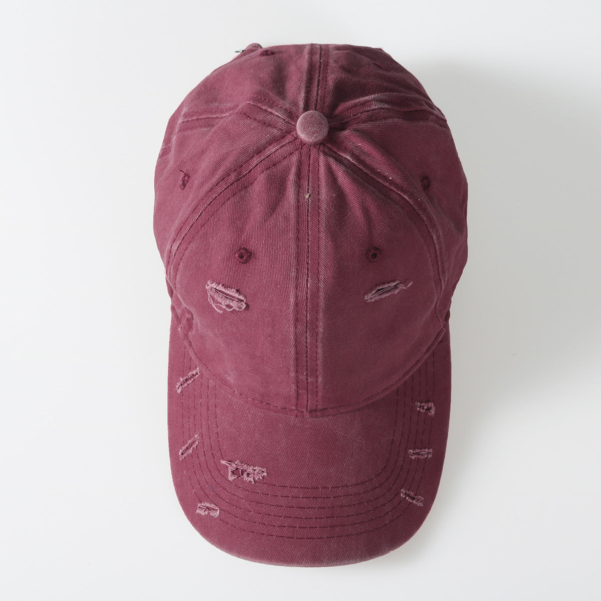 Vintage Washed Distressed Baseball Cap – Unisex Adjustable Dad Hat