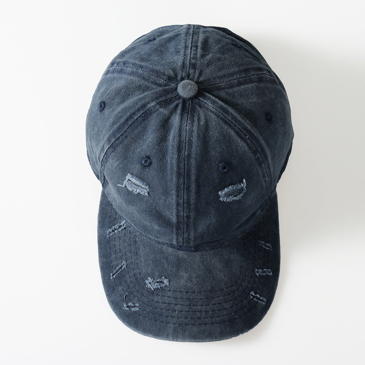 Vintage Washed Distressed Baseball Cap – Unisex Adjustable Dad Hat