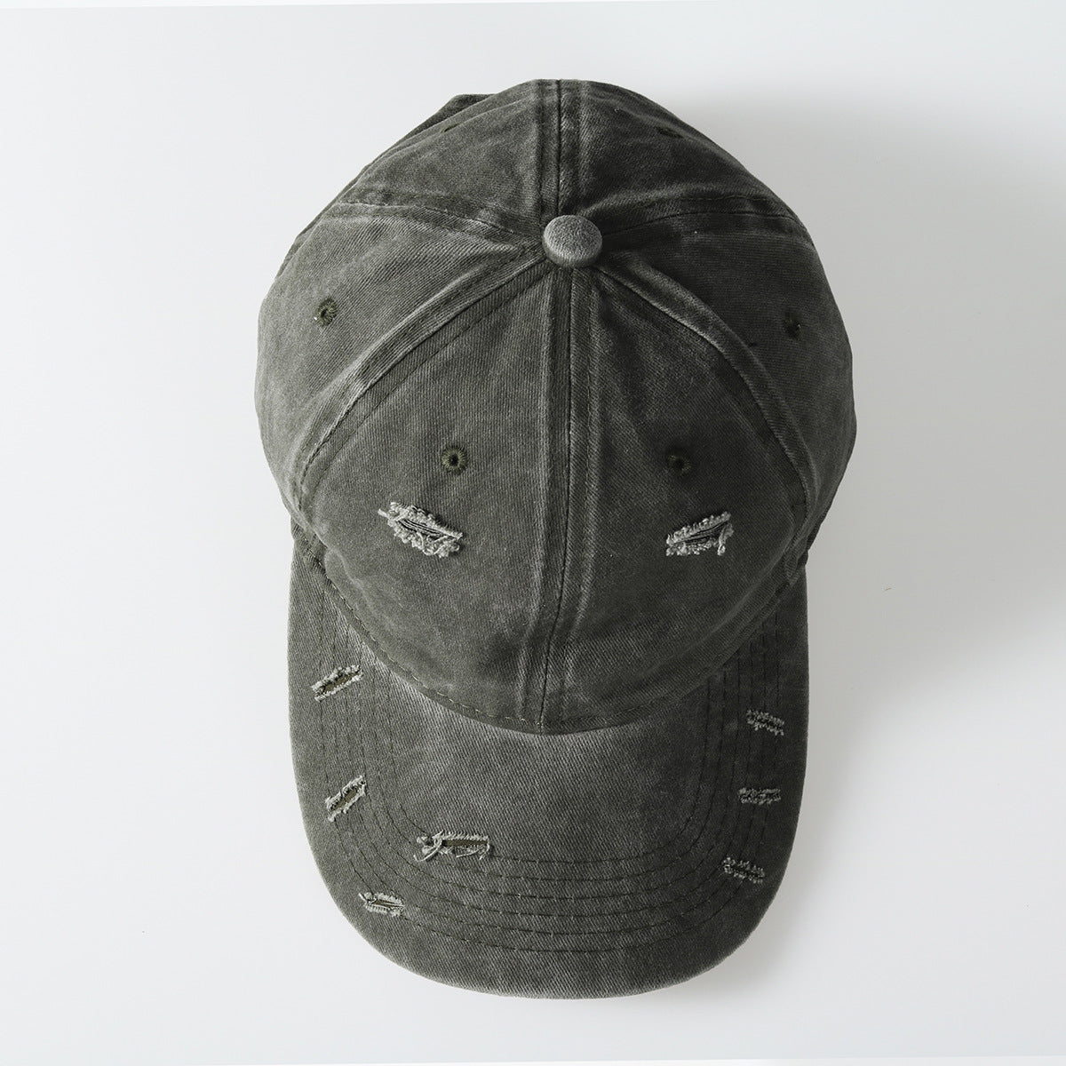Vintage Washed Distressed Baseball Cap – Unisex Adjustable Dad Hat