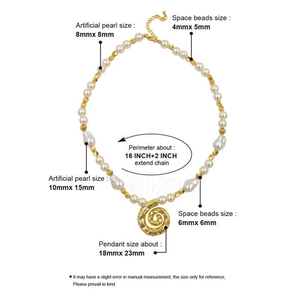 Stylish Silver Brass Pendant with Faux Pearl | Everyday Sweater & Dress Accessory for Women