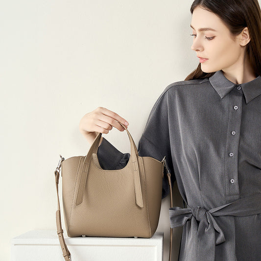 2025 Women’s Commuter Handbag – Elegant Tote, Shoulder & Crossbody Bag, Perfect Gift for Mom