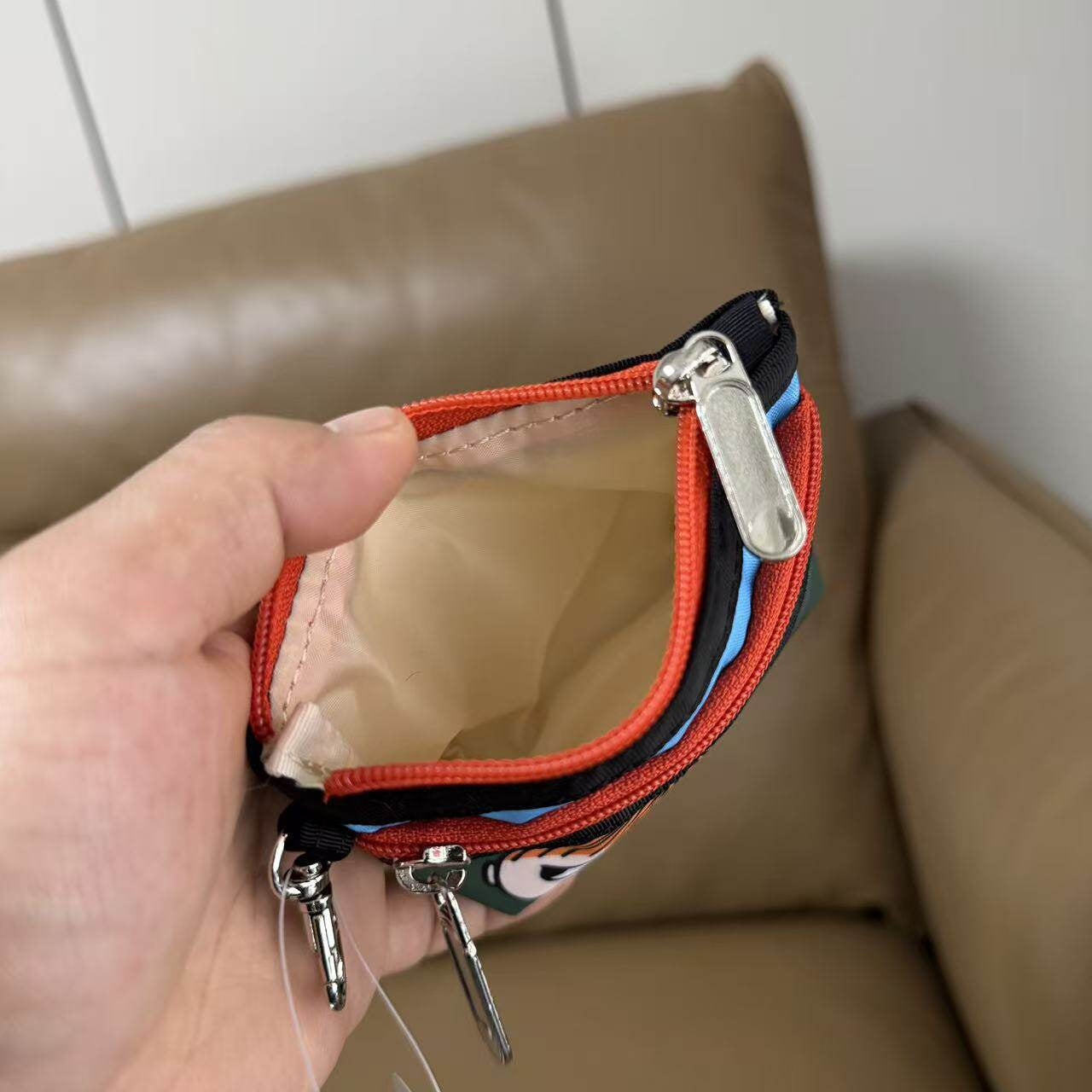 Wallet, earphones, mini card bag, storage bag 3394 size 12/8/2 cm
