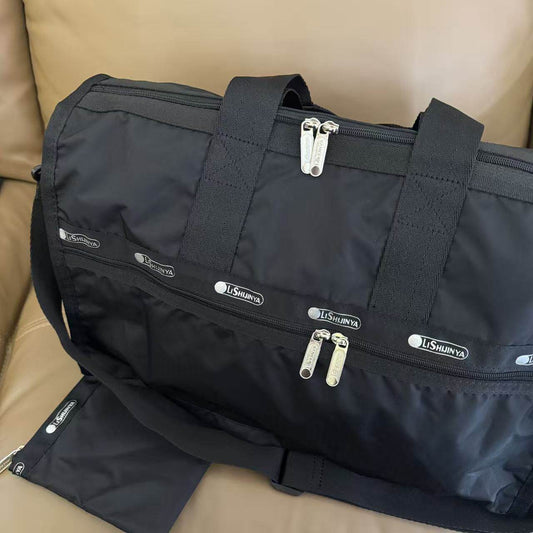 Cartoon 4318 medium travel bag portable light short-haul duffel bag cover trolley case