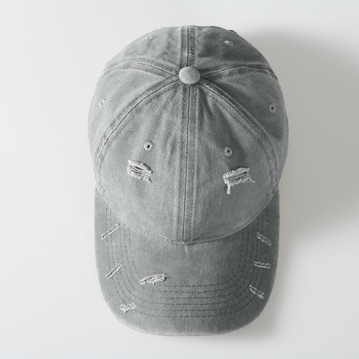 Vintage Washed Distressed Baseball Cap – Unisex Adjustable Dad Hat