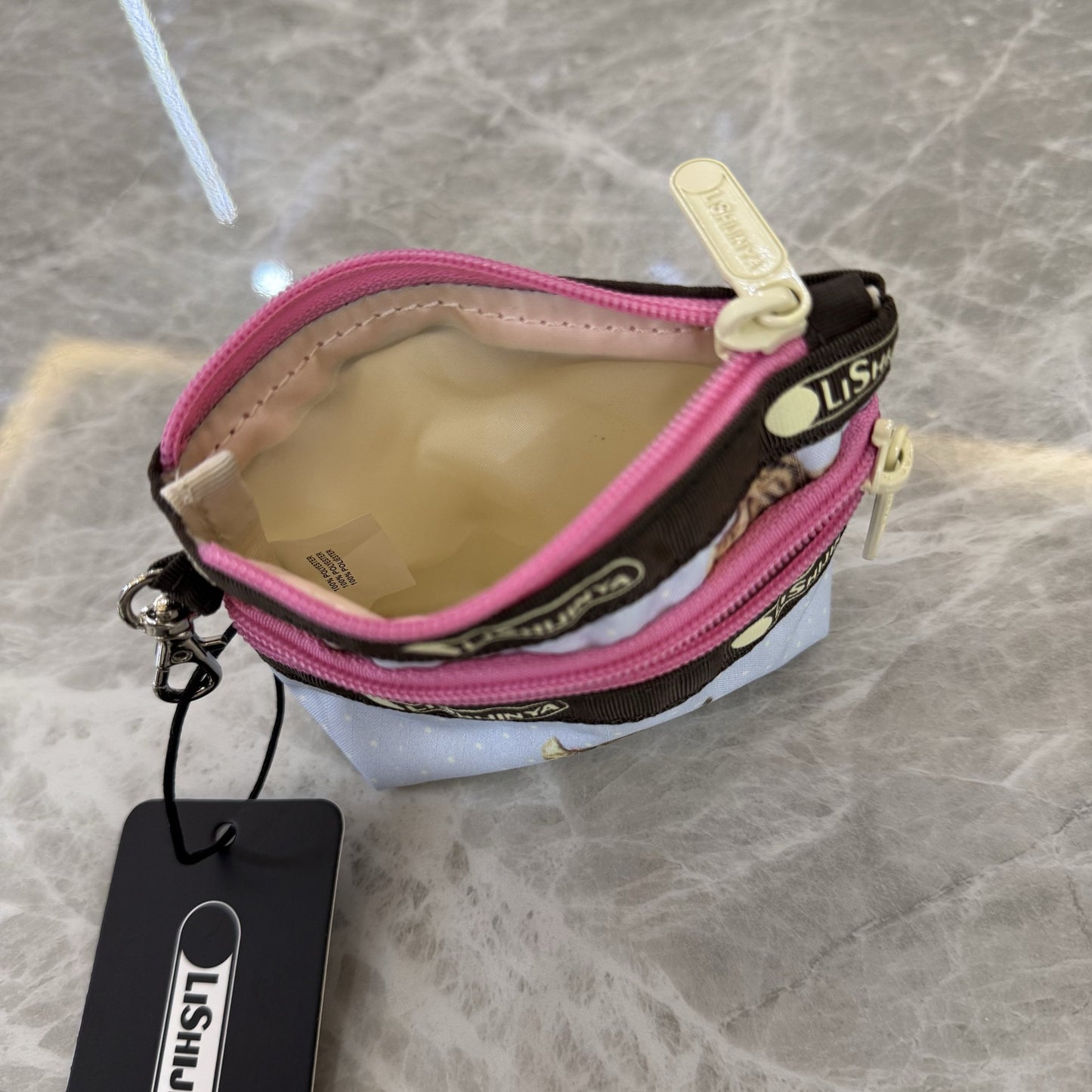 Wallet, earphones, mini card bag, storage bag 3394 size 12/8/2 cm