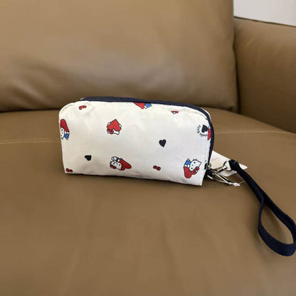 Trend casual small square bag multi-purpose storage bag cartoon cat clutch bag 6511