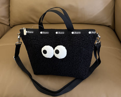 Cartoon New Trendy Large Capacity Crossbody Tote Bag L137 Size 30 Length / Height 19