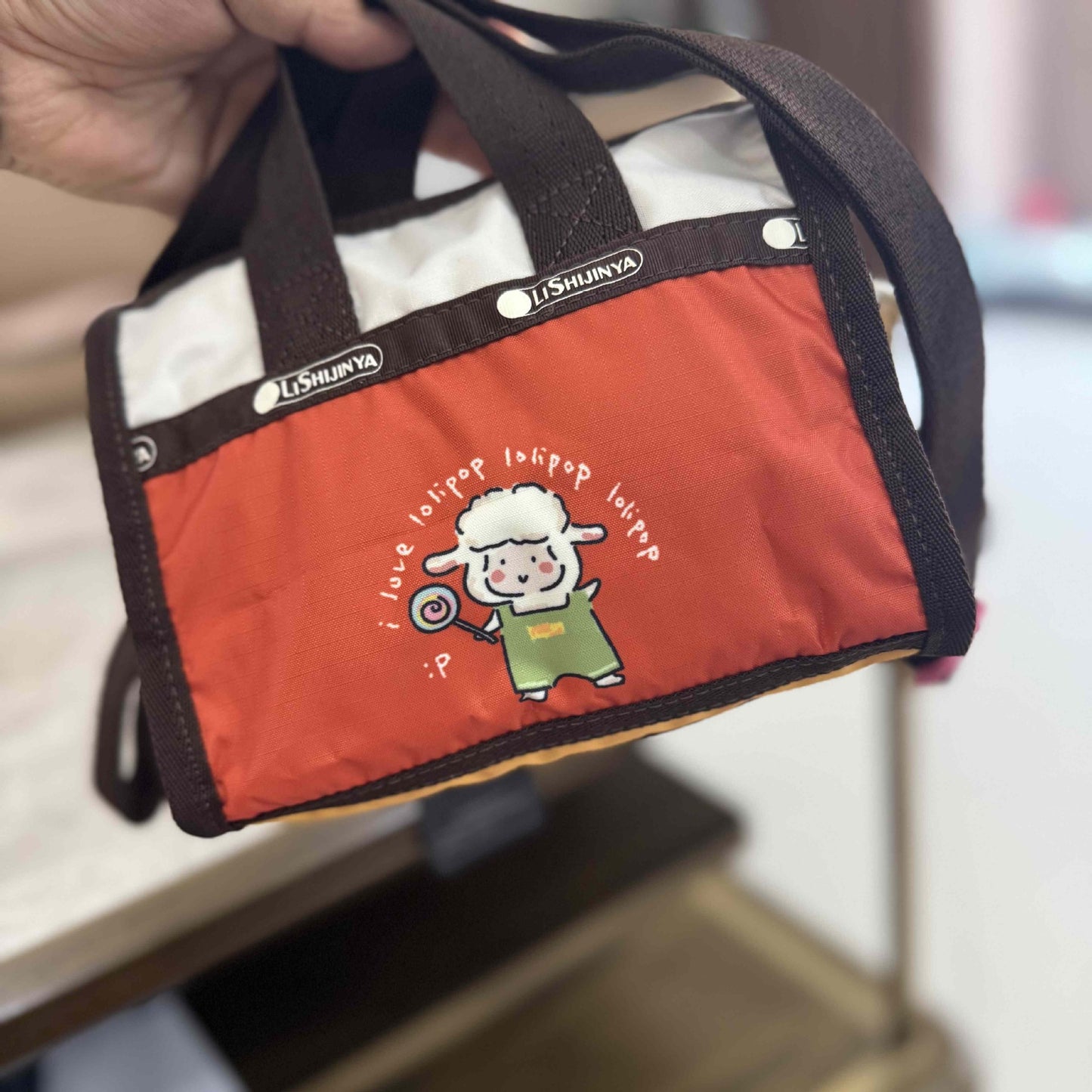 New casual small square bag women's nylon cloth bag sports mini messenger clutch bag 3273