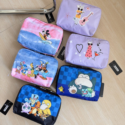 Anti-splashing cloth bag, clutch storage bag, toilet bag, cosmetic bag 7121 large size 16/22cm.