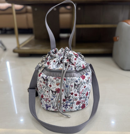 New fashion trend bucket bag small fresh and cute shoulder bag 3870