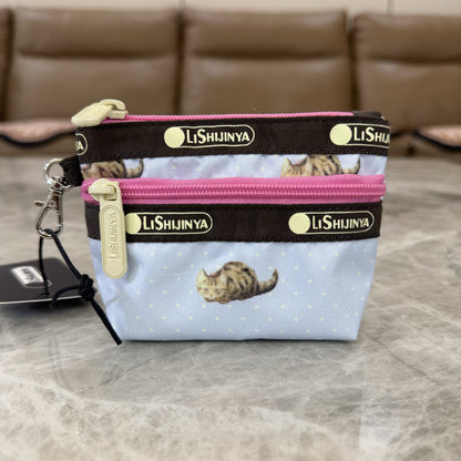 Wallet, earphones, mini card bag, storage bag 3394 size 12/8/2 cm