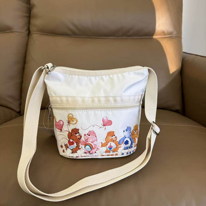 Cartoon~ New shoulder messenger handbag messenger bag 237/height 18, opening width 19