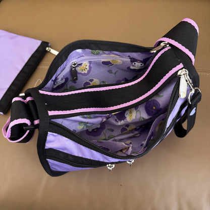 Crossbody bag shoulder bag practical and lightweight multi-layer 7507 small size 26/18/9