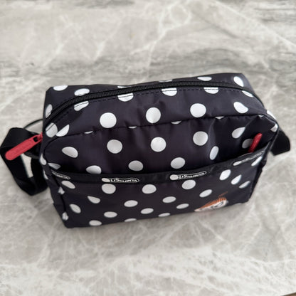 Fashion shoulder crossbody bag with multiple compartments Large capacity and lightweight 2434 printed bag is water-repellent