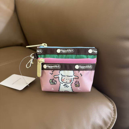 Wallet, earphones, mini card bag, storage bag 3394 size 12/8/2 cm