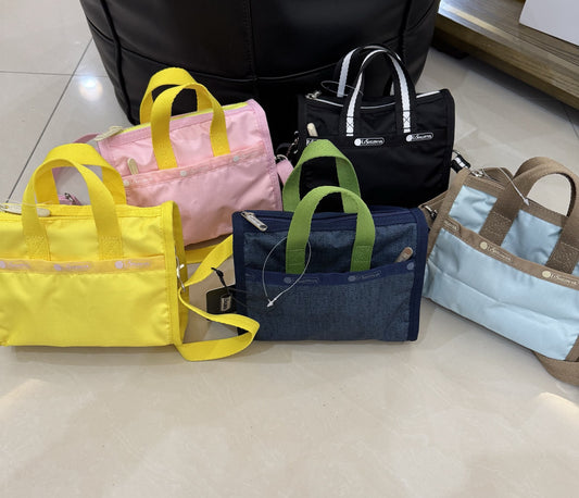 Cartoon new casual small square bag women's nylon cloth bag sports mini messenger clutch bag 3273 multi-color optional