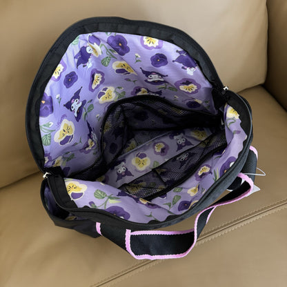 New versatile backpack student schoolbag can be put on trolley case backpack 2442