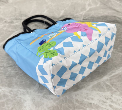 Handbag kitty printed nylon handbag small tote bag tote bag 1114