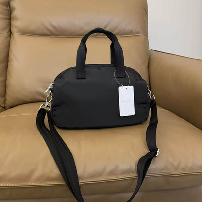 Cartoon unmarked cute big eyes tote portable messenger bag casual commuter bag X153 size 25/20/13