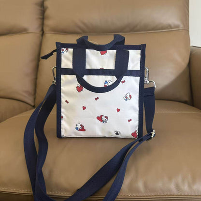 Cartoon shoulder bag handbag, messenger bag 3714 size 21/19/6 cm