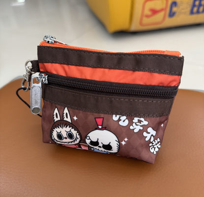 Wallet, earphones, mini card bag, storage bag 3394 size 12/8/2 cm