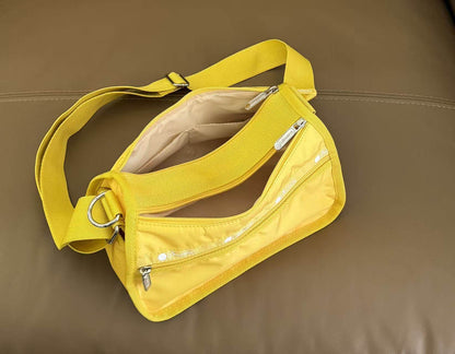 Cartoon bag Women's messenger bag New casual anti-splashing small square bag Shoulder cloth bag H020