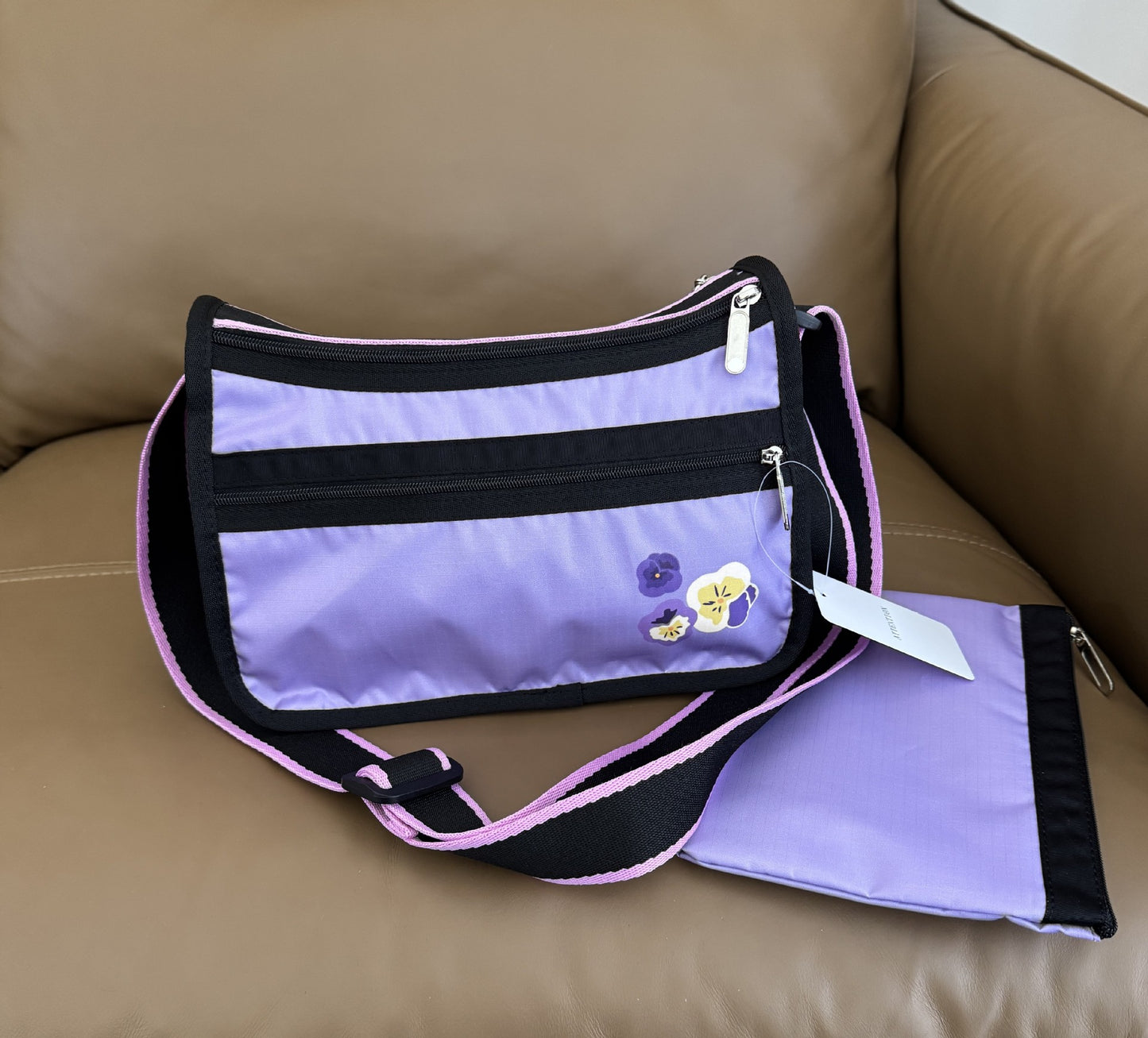 Crossbody bag shoulder bag practical and lightweight multi-layer 7507 small size 26/18/9