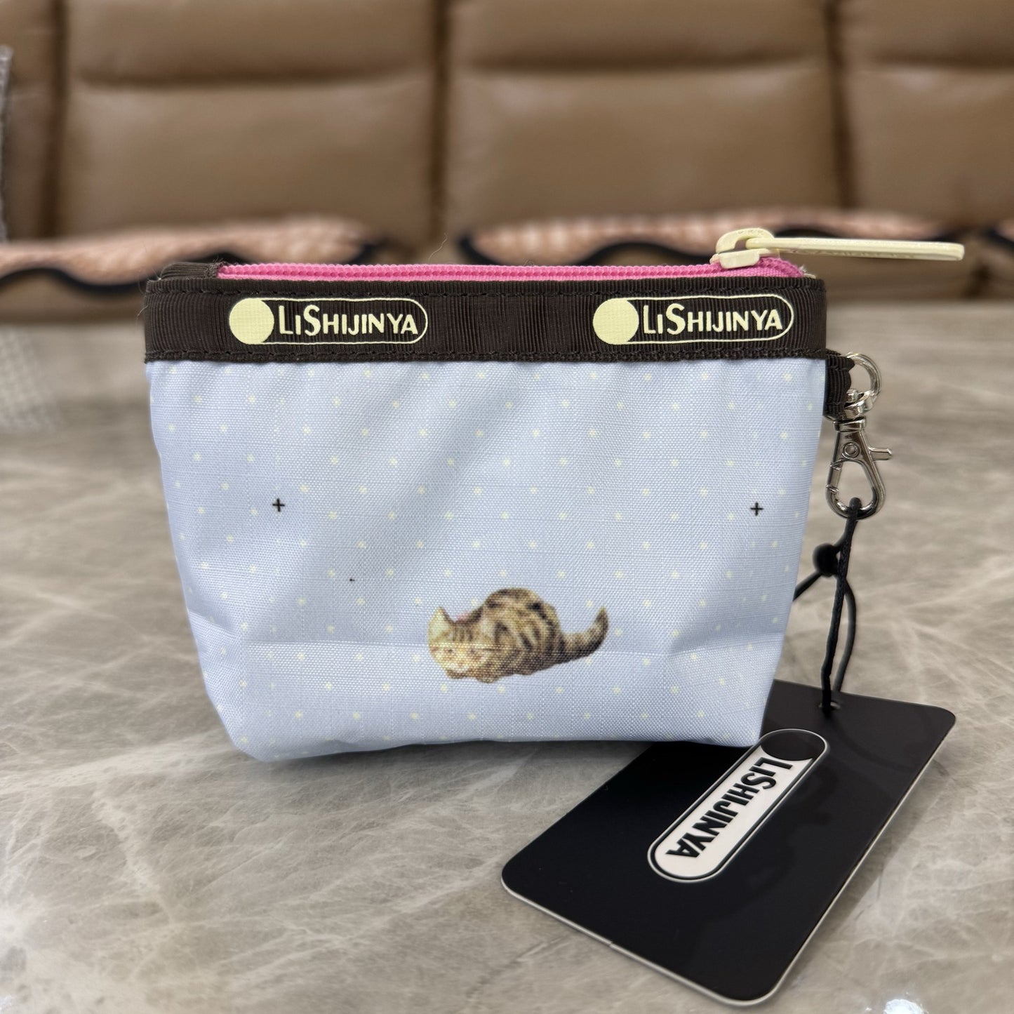 Wallet, earphones, mini card bag, storage bag 3394 size 12/8/2 cm