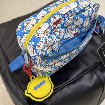 Cartoon fashion shoulder messenger bag multi-compartment large capacity lightweight 2434 printed bag anti-splashing water