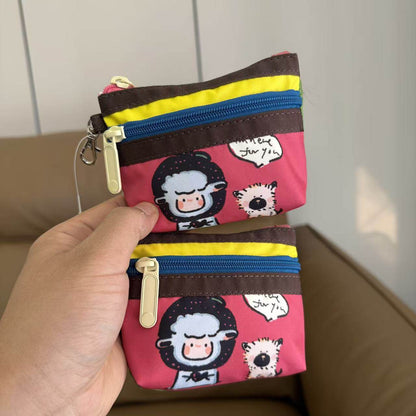 Bubu Home No Standard New Lamb Wallet Earphone Mini Card Bag Storage Bag 3394 Size 12/8/2 cm