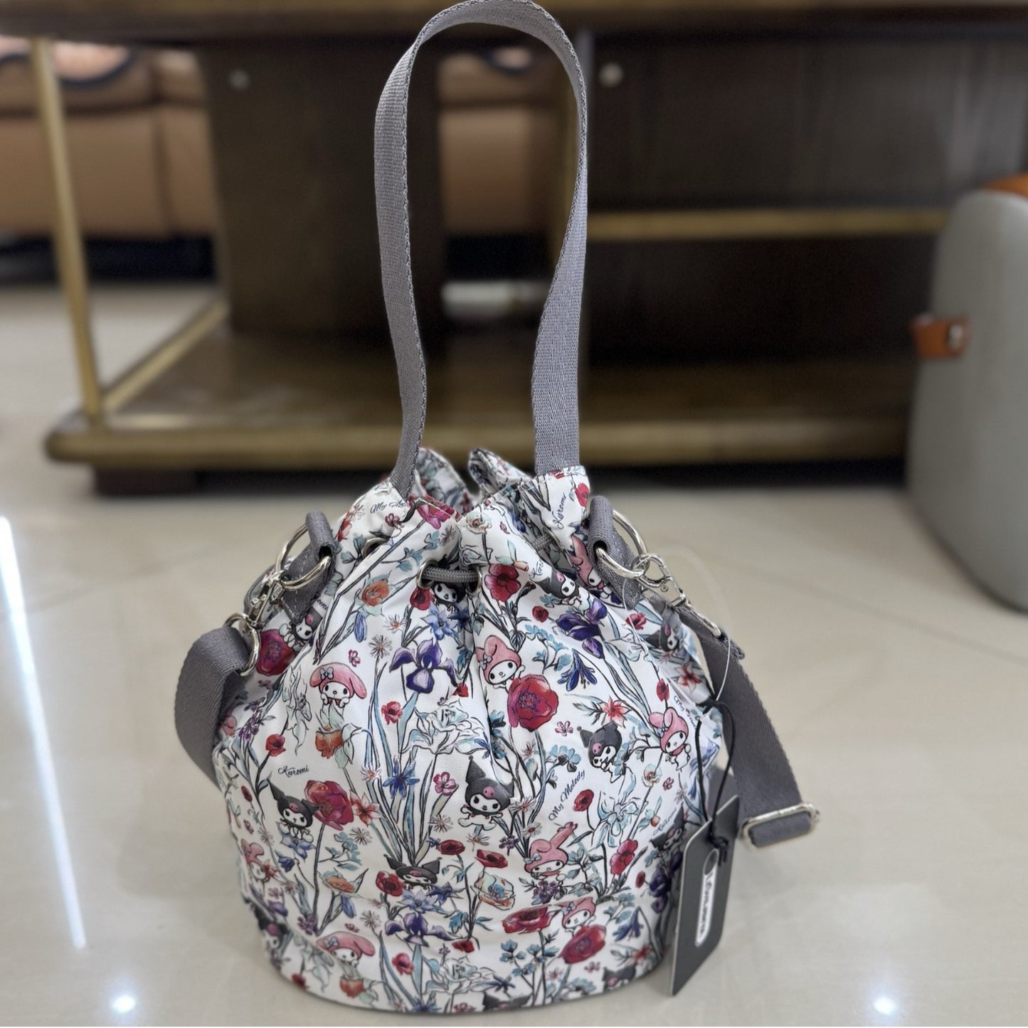New fashion trend bucket bag small fresh and cute shoulder bag 3870