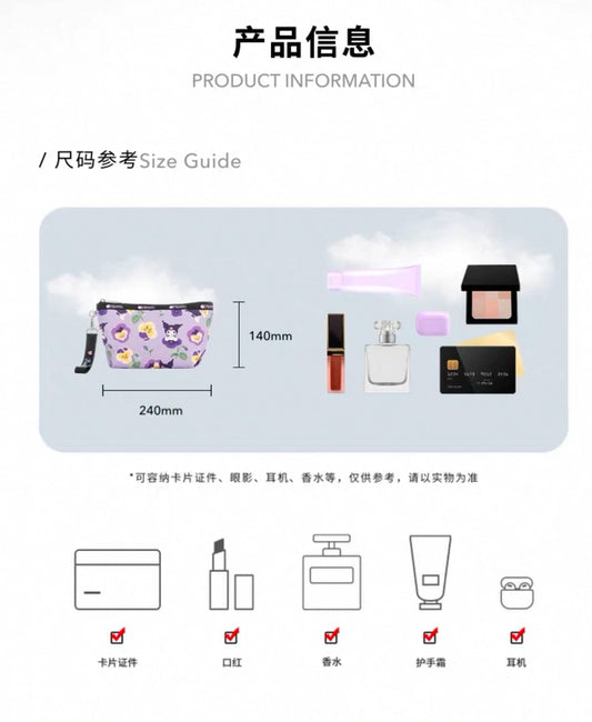 Handbag Fashion Printed Cosmetic Bag 2725 Comes with Hand Rope Upper Length 21 Vertical Height 14 Thickness 8cm