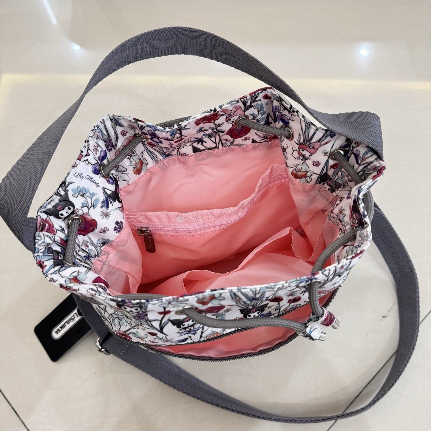 New fashion trend bucket bag small fresh and cute shoulder bag 3870