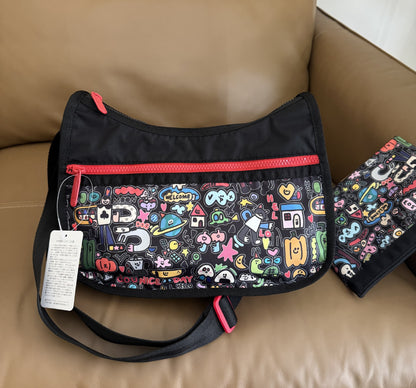 Cartoon, Crossbody Bag Fashion Shoulder Child and Mother Bag 7520 Size: 30/13/22 cm