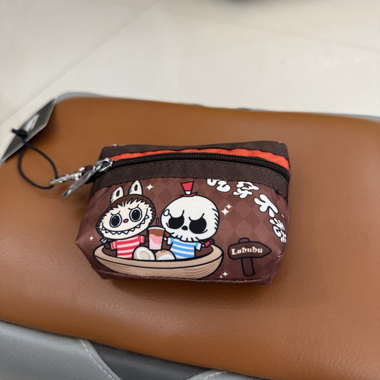 Wallet, earphones, mini card bag, storage bag 3394 size 12/8/2 cm