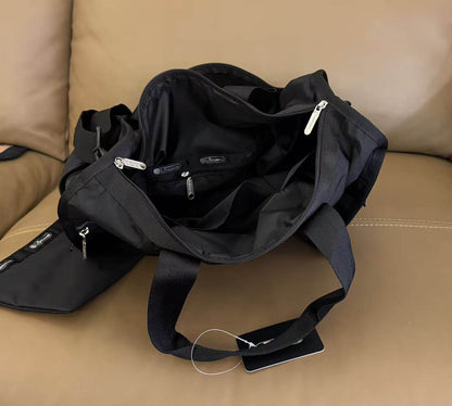 Cartoon 4319 Large Travel Bag Portable and Lightweight Short-haul Luggage Bag Cover Trolley Case