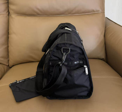 Cartoon 4319 Large Travel Bag Portable and Lightweight Short-haul Luggage Bag Cover Trolley Case