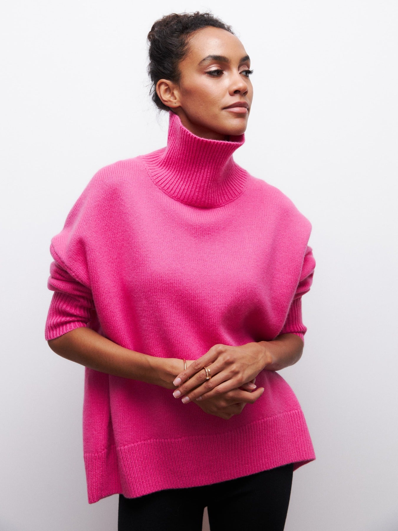 Fall & Winter Loose High Neck Sweater for Women | Cozy and Stylish Pullover
