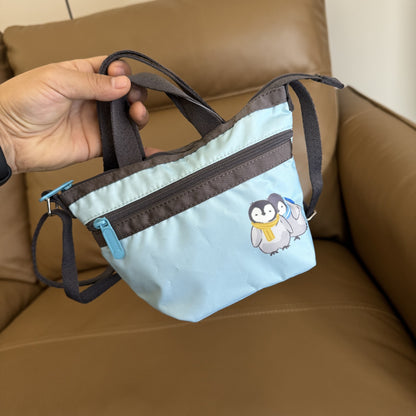 Cartoon 3785 small portable messenger bag, crescent bag, cooperative 19/13/6 cm
