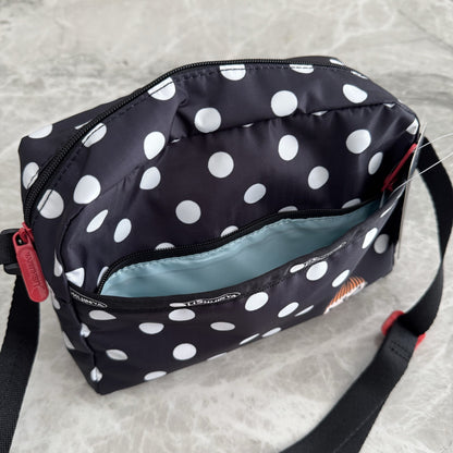 Fashion shoulder crossbody bag with multiple compartments Large capacity and lightweight 2434 printed bag is water-repellent