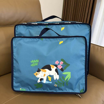 Cartoon travel clothes, underwear, travel bags, packing and sorting, portable clothing, luggage storage bag