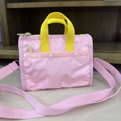 Cartoon new casual small square bag women's nylon cloth bag sports mini messenger clutch bag 3273 multi-color optional