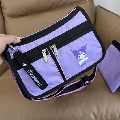 Crossbody bag shoulder bag practical and lightweight multi-layer 7507 small size 26/18/9