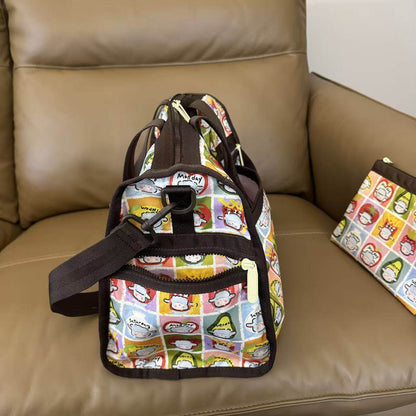Cartoon No Standard 4319 Large 4318 Medium Travel Bag Portable Light Short-haul Luggage Cover Trolley Case