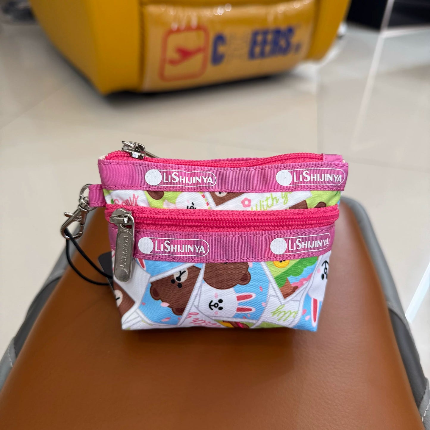 Wallet, earphones, mini card bag, storage bag 3394 size 12/8/2 cm