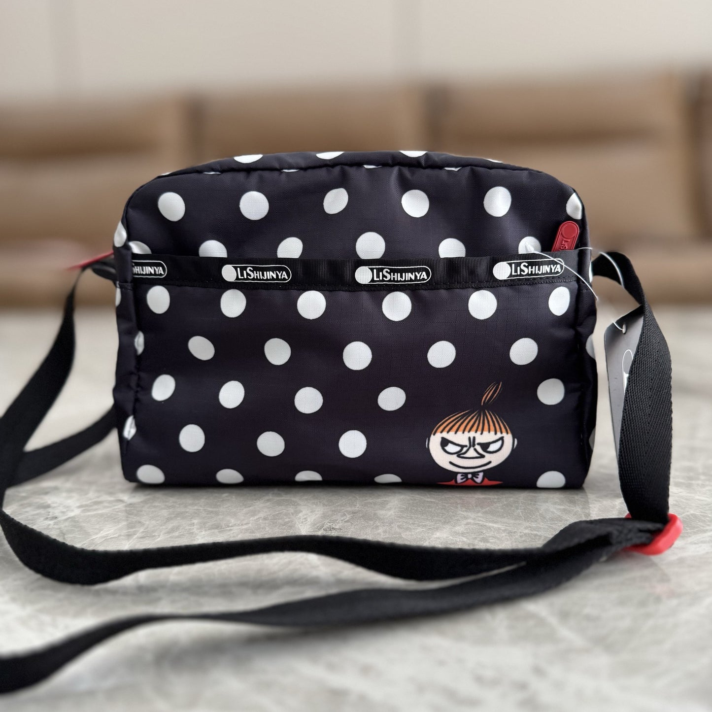 Fashion shoulder crossbody bag with multiple compartments Large capacity and lightweight 2434 printed bag is water-repellent