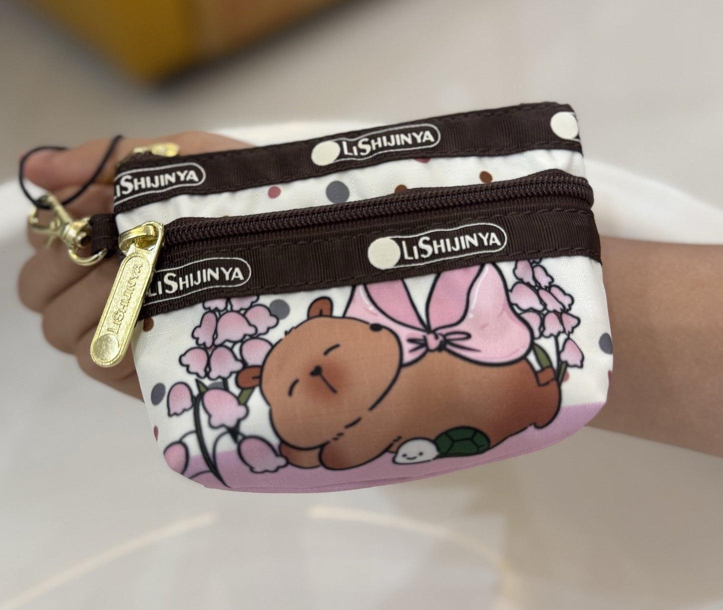 Wallet, earphones, mini card bag, storage bag 3394 size 12/8/2 cm