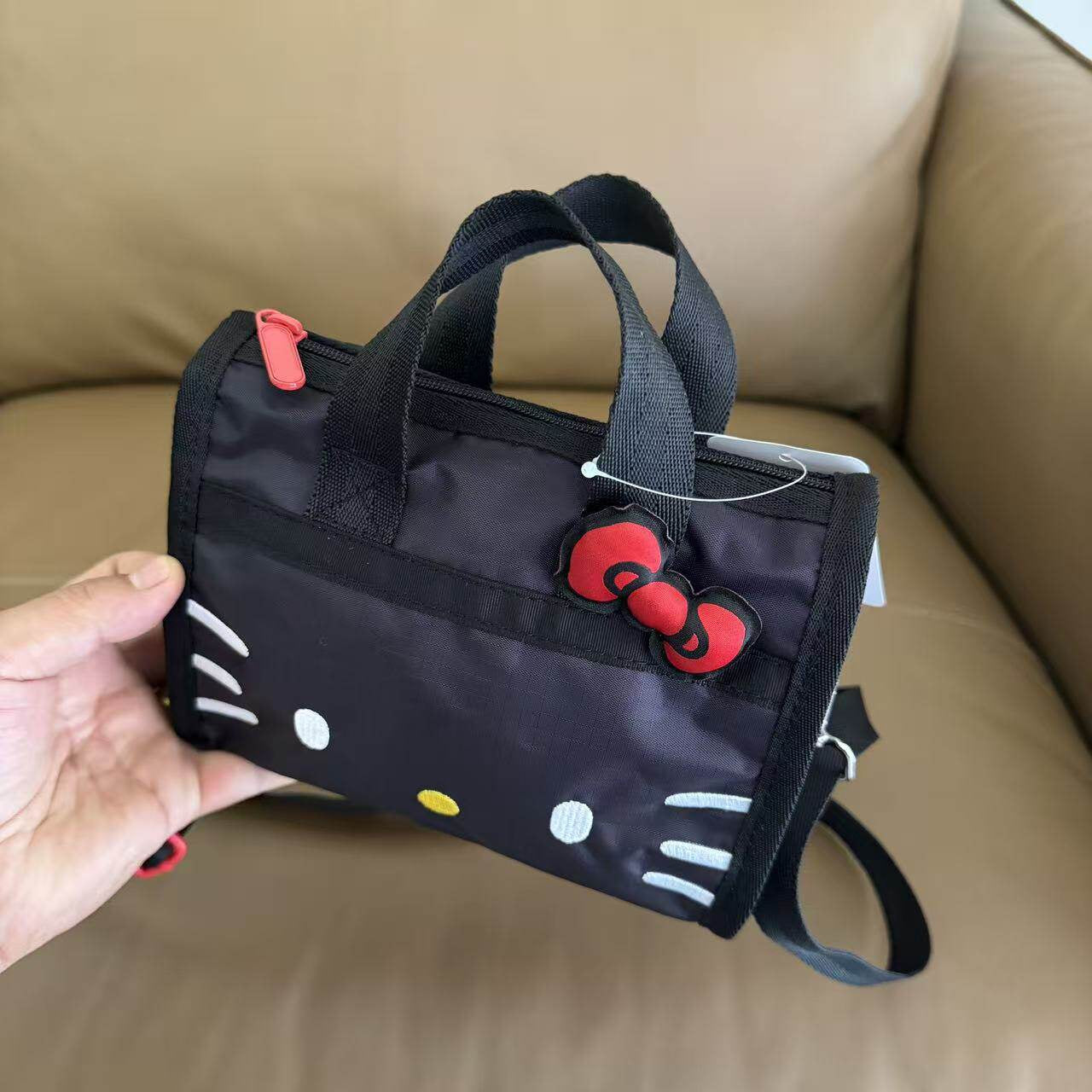 New casual small square bag women's nylon cloth bag sports mini messenger clutch bag 3273