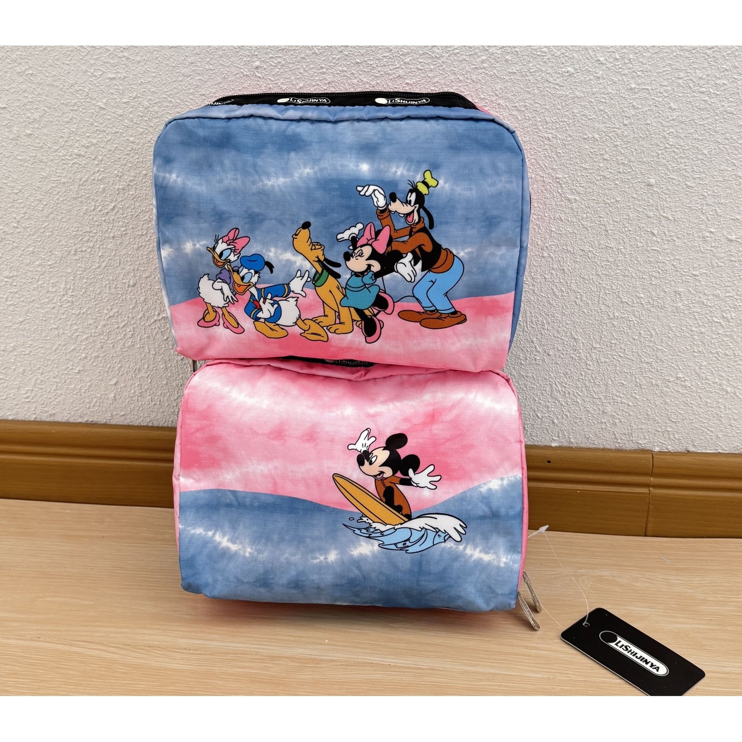 Anti-splashing cloth bag, clutch storage bag, toilet bag, cosmetic bag 7121 large size 16/22cm.