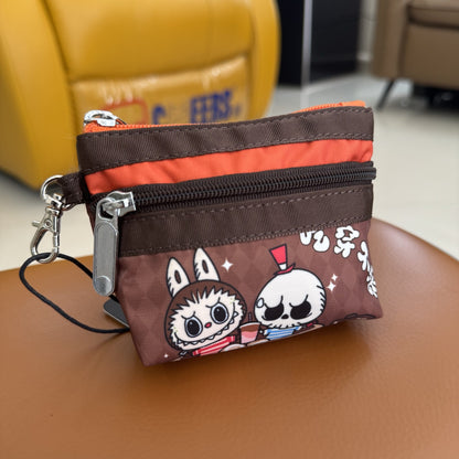 Wallet, earphones, mini card bag, storage bag 3394 size 12/8/2 cm
